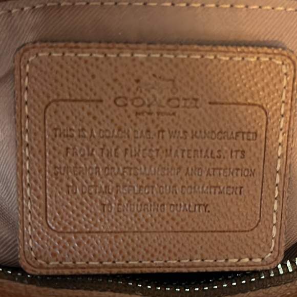 COACH NOLITA SATCHEL BAG IN BRITISH TAN COLOR - Picture 7 of 10